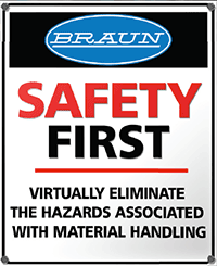 Safety First - Virtually Eliminate the Hazards Associated with Material Handling