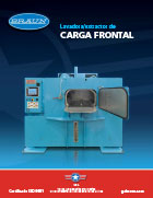 Lavadora/extractor de Carga Frontal